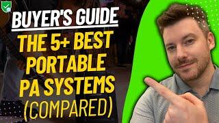 TOP 5 Best Portable PA Systems - Best Portable PA Speaker System Review (2024)