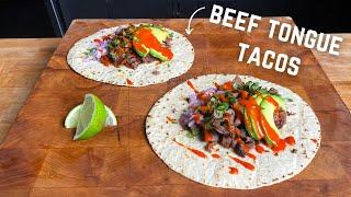 Beef Tongue Tacos