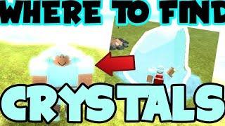 WHERE TO FIND CRYSTALS IN BOOGA BOOGA (Roblox)