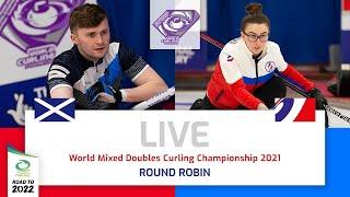 Scotland v RCF - Round robin - World Mixed Doubles Curling Championship 2021