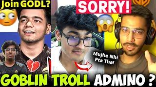 Goblin TROLL Admino  Godl New Player REVEAL?  Spower  #jonathangaming #spower