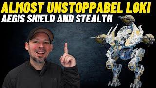 War Robots Loki Build Give Him A Constant Aegis shield and Stealth