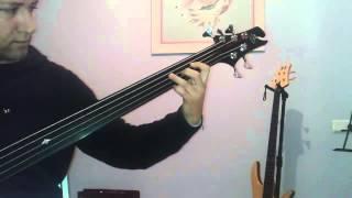 Jerzy Drozd fretless Bass (36" inch)