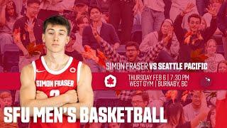 SFU Men's Basketball: Red Leafs vs Seattle Pacific - February 6th, 2025