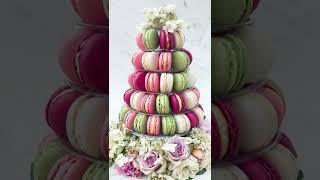 Gourmet Macarons Wedding Tower
