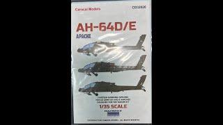 Scale Model Quickie #9 Caracal Models 1/35 AH-64 Apache Decals for Takom