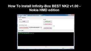 شرح طريقة تثبيت وتشغيل  Infinity Box BEST NK2 v1.00 Nokia HMD edition