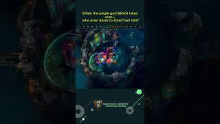 When the jungle god BENGI takes over.who even dares to steal from him?League ofLegends .#lmht#shorts