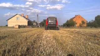 Prasowanie 2015 - New Holland T6050 + Kvernelad 6516   "MiRoL_TV"