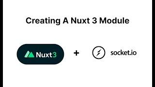 How to create a Nuxt 3 module | Socket.io