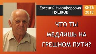 "Что ты медлишь на грешном пути? - Евгений Никифорович Пушков (2015)