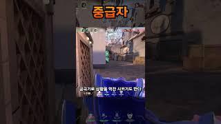 【발로란트】 궁으로 알아보는 요원별 숙련도 (요루편) #shorts #요루