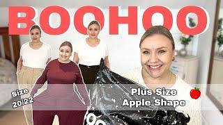 BOOHOO TRY ON HAUL | Plus Size Apple Shape