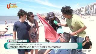 Ciudad Viva - Móvil de JP desde la Playa Pocitos