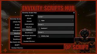 Envixity Scripts Hub OP Script For Roblox, 20+ Scripts In One  Mobile/Pc | Delta, Fluxus, Arceus x