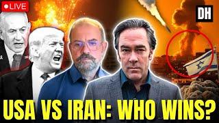 Iran BOMBARDS Tel Aviv & Haifa, Israel BEGS US for Bigger War w/ Elijah Magnier & Patrick Henningsen