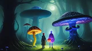 Aliens Psytrance - Dark Mushroom mix 2024 (AI Graphic Visual Trippy)