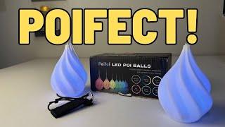 Take Your Poi Skills to the Next Level! LED Poi Balls Set