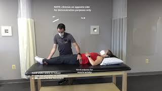 Manual Muscle Test for Hip Abduction