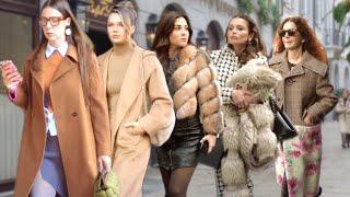 Italian Street Style MilanElegant Fashionistas-Latest Window Shopping #vogue #vanityfair