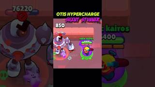 OTIS HYPERCHARGE  #brawlstars #gaming #brawl #brawltalk #brawlstarsshorts