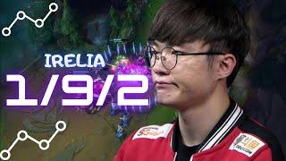 Faker совершает ошибки в Солоку ??? / Лига легенд / league of legends / faler mid / Ирелия мид