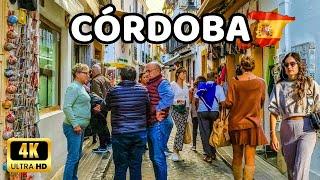 [4K] CÓRDOBA Walking Tour - World's Most Beautiful Cities - Andalusia, Spain