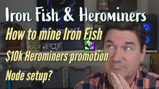 How to mine Iron Fish? Windows/Hive OS