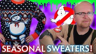 Ghostbusters seasonal sweater haul | HALLOWEEN COUNTDOWN