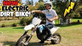 Is it Fast?! I Got An Electric Dirt Bike!! Husqvarna EE 5