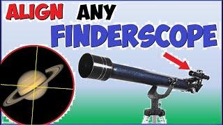 How to Align any Viewfinder on a Telescope (STEP BY STEP)  By #Reflactor