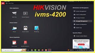 Hikvision IVMS-4200 Full Setup | IVMS-4200 Installation Configuration