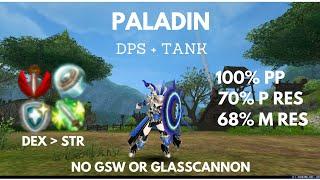 Toram Online Paladin DPS + Tank Build cap 280 No GSW #toramonline #toram