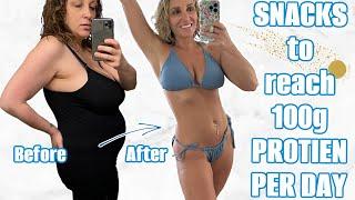 The BEST High Protein Snacks for Weight Loss! I lost 65 lbs eating these snacks!