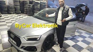 Audi A5 B9 RS Stop Animasyon Aktivasyon, Gizli Özellik Açma İzmir ByCar Elektronik