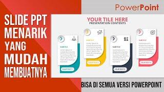 Slide Presentasi PowerPoint Sederhana namun Keren dan Menarik