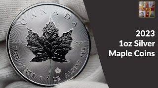 2023 1oz Canadian Maple Leaf Silver Coin