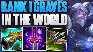 RANK 1 GRAVES IN THE WORLD DOMINATING KOREAN CHALLENGER! | CHALLENGER GRAVES JUNGLE GAMEPLAY | 14.21