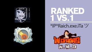 Ranked Match #9 | Mew (No. 8) vs. *IP*Raich.exe.iTa ツ | Worms W.M.D