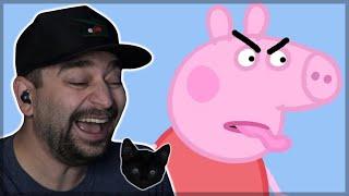 RIDE A PIANO?!  [YTP] Peppa Is Not Good at Whistling REACTION!