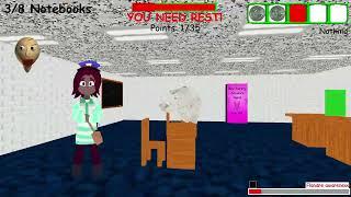 Baldi's Basics Clip 45 - BBRMS 3 The Fancy School attempts