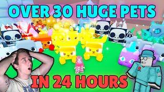 How I Got 30+ HUGE PETS in 24 Hours!