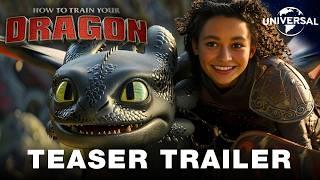 How to Train Your Dragon Live Action (2025) | Official Teaser Trailer - Universal Pictures