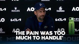 Djokovic OUT!  - Novak explains why he had to retire hurt in AUS Open semi-final | Australian Open