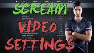 CSGO: G2 ScreaM video settings 2017