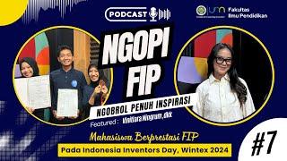 Mahasiswa Beprestasi FIP-UM pada Ajang Pada Indonesia Inventors Day, Wintex 2024