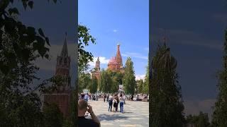 Парк Зарядье. Красная площадь. Лето в Москве / Summer in Moscow #москва #лето #зарядье  #парк