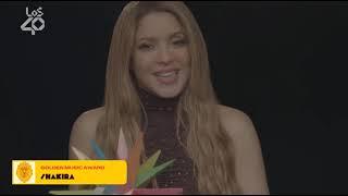 SHAKIRA - Golden Award Speech at LOS40 Music Awards Santander 2023