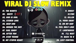 VIRAL DJ SLOW REMIX TERBARU PLAYIST 2025 DJ FULL BASS COCOK BUAT SANTUY 2025 DJ THE NIGHT x HERO
