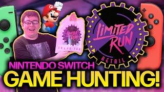 I Went Nintendo Switch Game Hunting AGAIN At The Limited Run Games Retail Store! (LRG Store Tour)